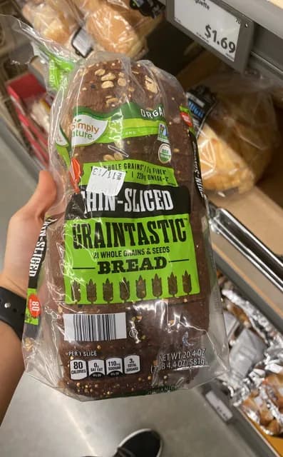 Is it Dairy Free? Simply Nature Thin-sliced Graintastic Bread