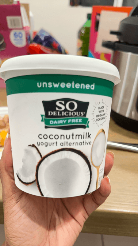 Is it Milk Free? So Delicious Dairy Free Unsweetened Coconutmilk Yogurt Alternative