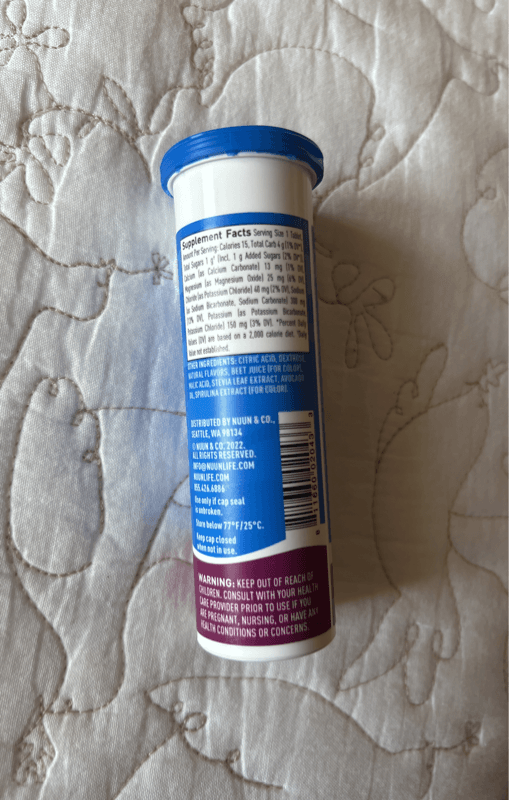 Is it Soy Free? Nuun Tri Berryhydration, 10 Tablets