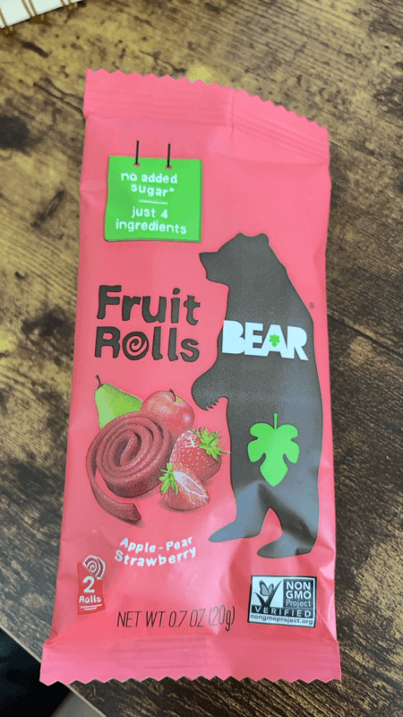 Is it Soy Free? Bear Yo Yo Strawberry Fruit And Veggie Roll