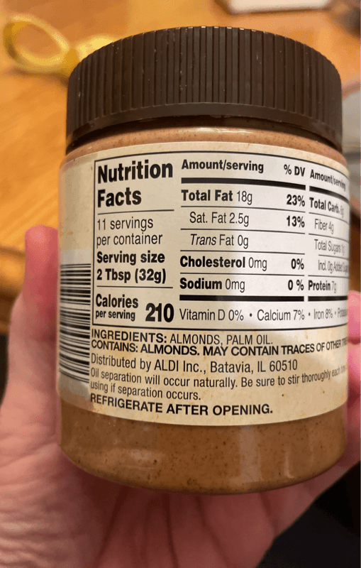 Is it Egg Free? Simply Nature Creamy Almond Butter