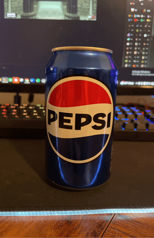 Is it Egg Free? Pepsi Can Soft Drink