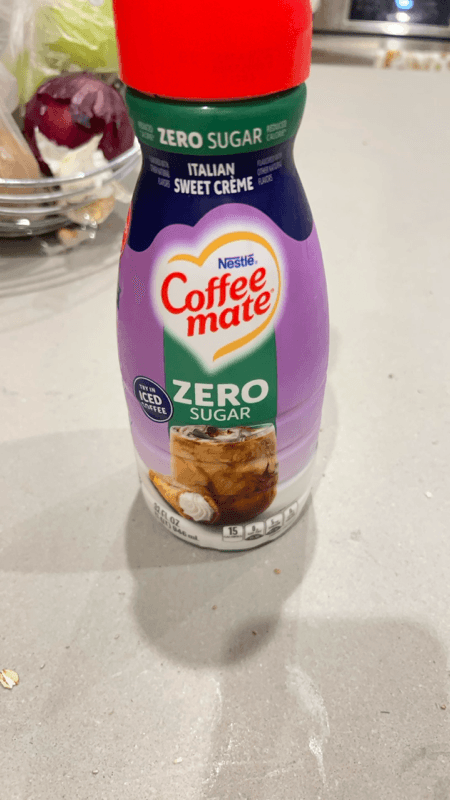 Is it Dairy Free? Coffee-mate Sugar Free Italian Sweet Creme