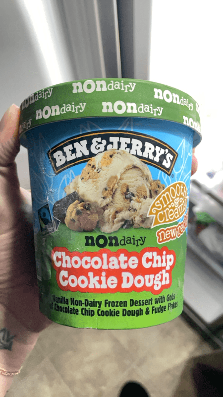 Is it Sesame Free? Ben & Jerry's Non-dairy Chocolate Chip Cookie Dough