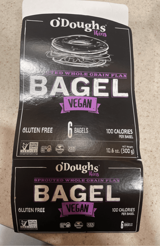 Is it Dairy Free? O’doughs Thins Sprouted Whole Grain Flax Bagel