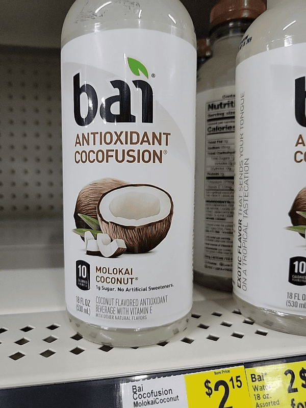 Is it Dairy Free? Bai Malokai Coconut