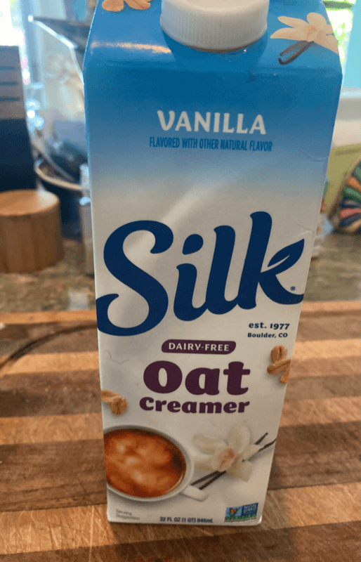 Is it Soy Free? Silk The Vanilla One Oatmilk Creamer