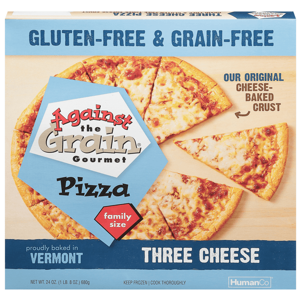 Is it Egg Free? Against The Grain Three Cheese Gourmet Pizza