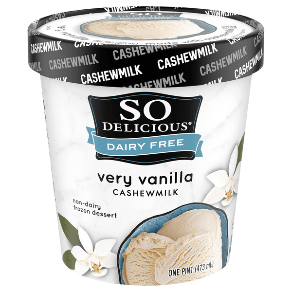 Is it Dairy Free? So Delicious Very Vanilla Cashewmilk Non-dairy Dessert