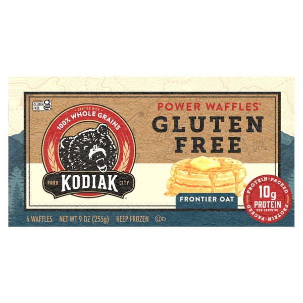 Is it Soy Free? Kodiak Cakes Gluten Free Waffles, Frontier Oat Protein Packed Power Waffles