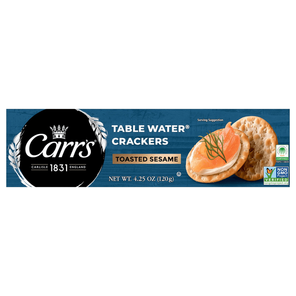 Is it Lactose Free? Carrs Table Water Toasted Sesame Crackers