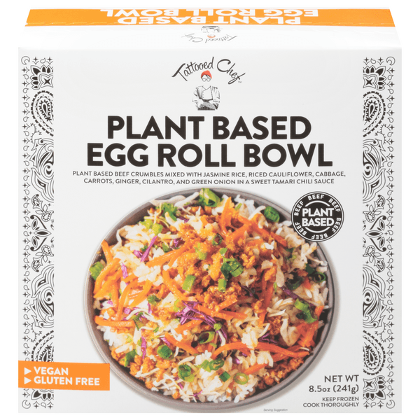 Is it Dairy Free? Tattooed Chef Plant Based Egg Roll Bowl