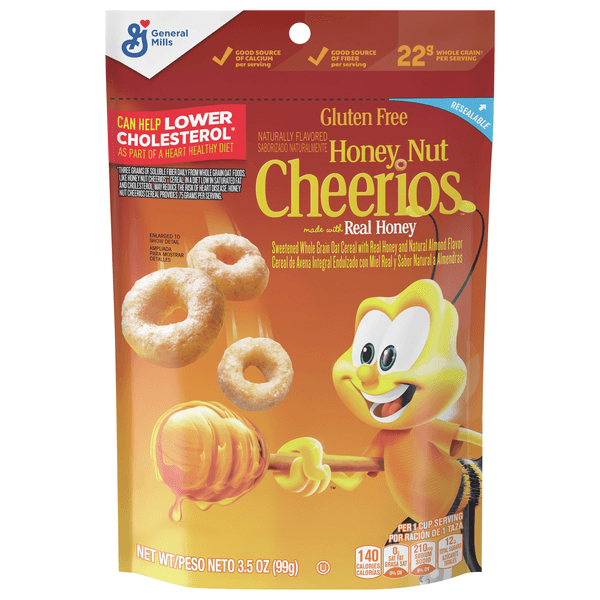 Is it Egg Free? General Mills Cheerios Cereal Honey Nut Gluten Free