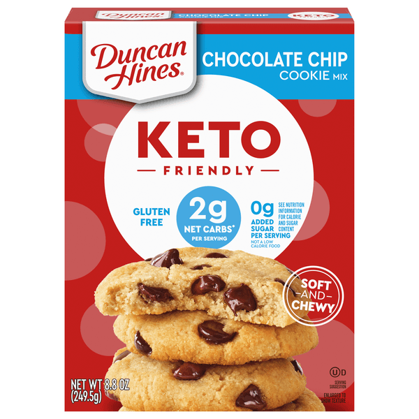 Is it Egg Free? Duncan Hines Keto Friendly Chocolate Chip Cookie