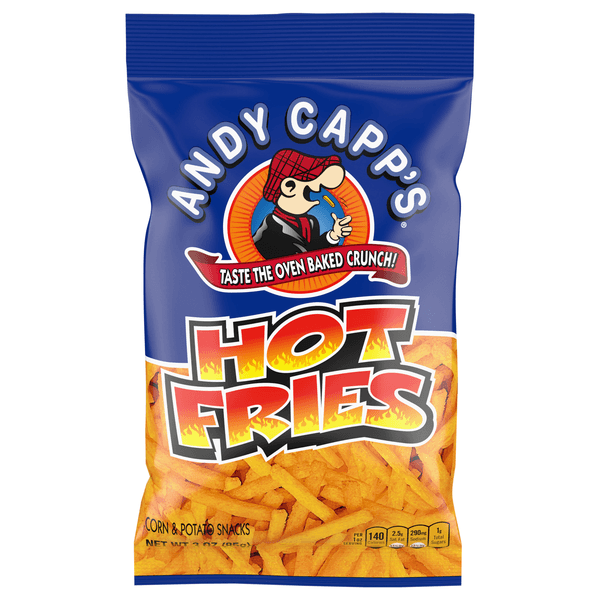 Is it Dairy Free? Andy Capp's Hot Fries Corn & Potato Snacks