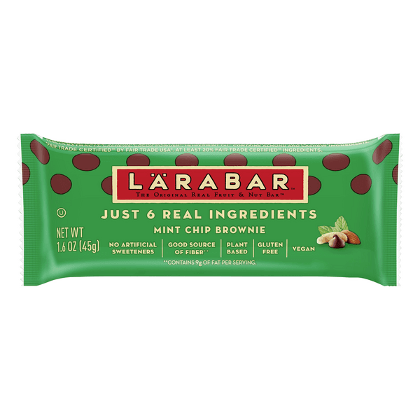 Is it Soy Free? Larabar Fruit & Nut Bar Mint Chip Brownie Gluten Free