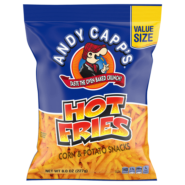 Is it Dairy Free? Andy Capp's Big Bag Hot Fries