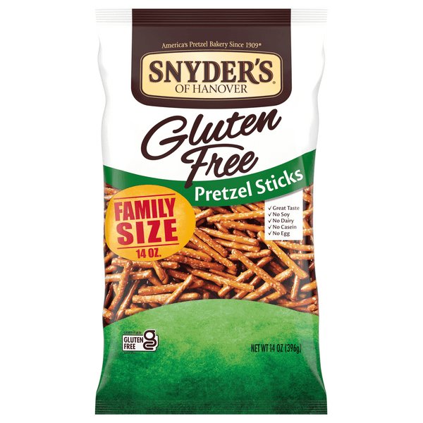 Is it Egg Free? Snyder's Of Hanover Pretzel Sticks Gluten Free