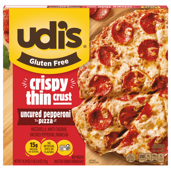 Is it Lactose Free? Udis Gluten Free Foods 12" Uncured Pepperoni Pizza