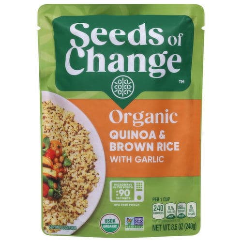 Is it Shellfish Free? Seeds Of Change Organic Quinoa & Brown Rice With Garlic