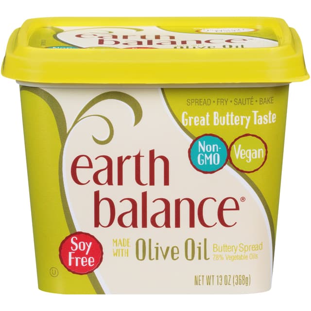 Is it Soy Free? Earth Balance Olive Oil Buttery Spread