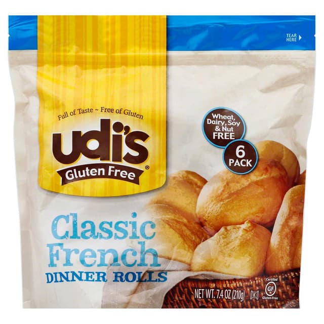 Is it Dairy Free? Udi's French Dinner Rolls