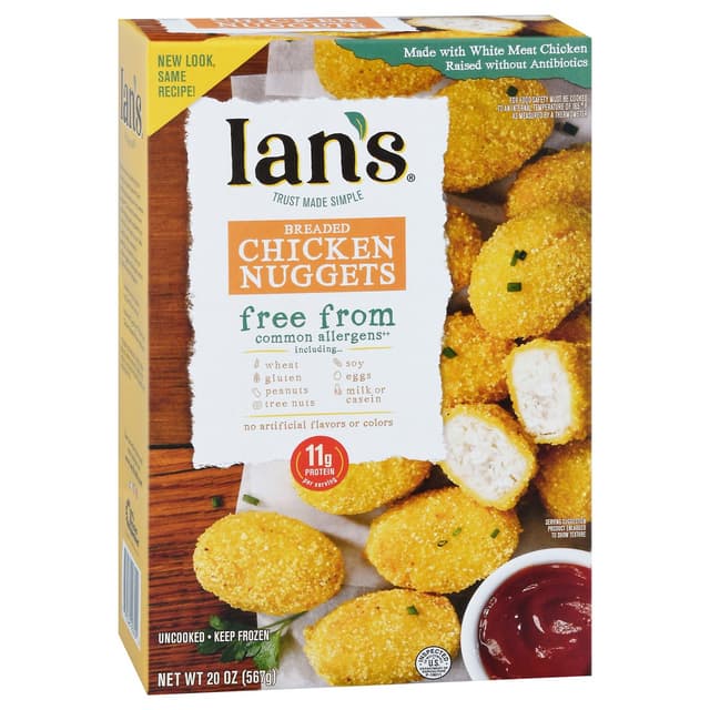 Is it Dairy Free? Ian's Gluten Free Chicken Nuggets