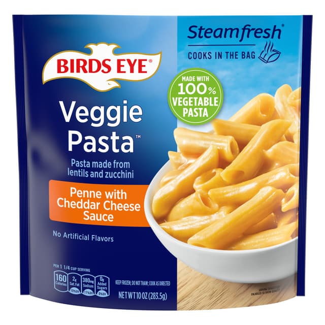 Is it Soy Free? Birds Eye Veggie Pasta Penne With Cheddar Cheese Sauce