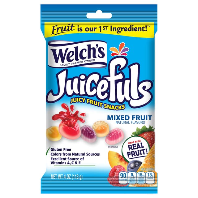 Is it Dairy Free? Welch's Juicefuls Mixed Fruit Snacks