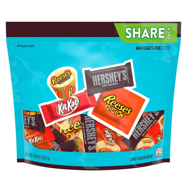 Is it Shellfish Free? Assortment Reeses Pieces,kit Kat,hershey Miniature,reese Peanut Butter