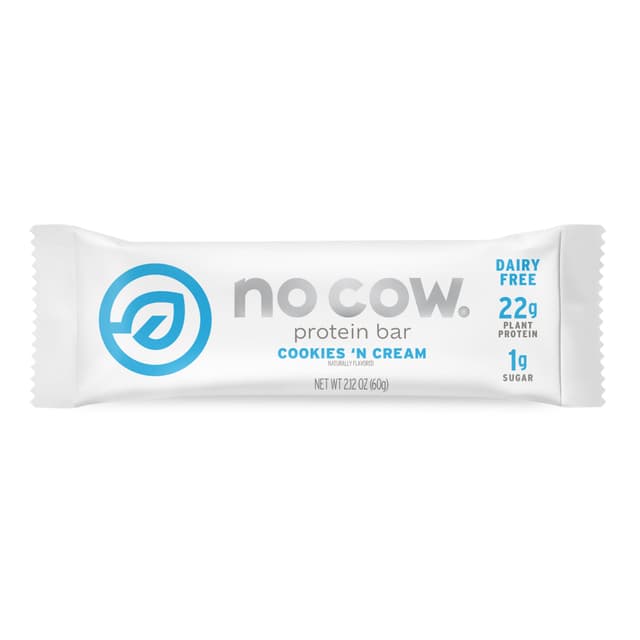 Is it Egg Free? No Cow Cookies 'n Cream Protein Bar