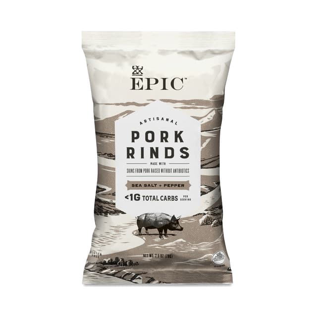 Is it Dairy Free? Epic Sea Salt & Pepper Pork Rinds