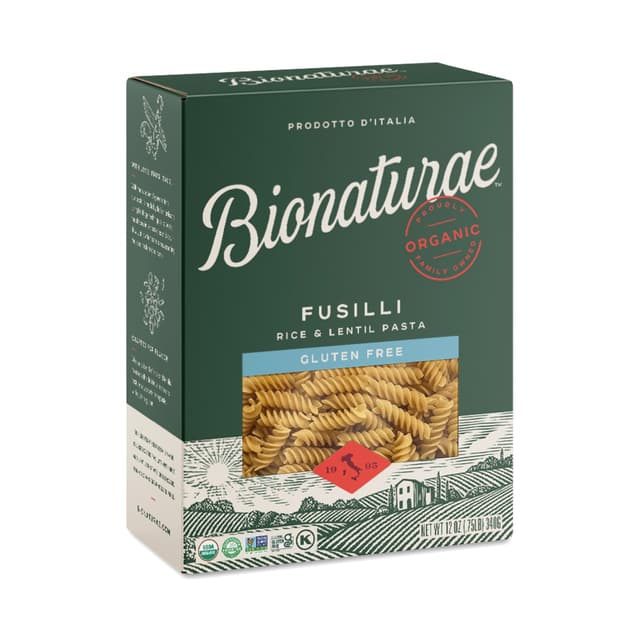 Is it Dairy Free? 100% Organic Gluten Free Rice & Lentil Fusilli Pasta