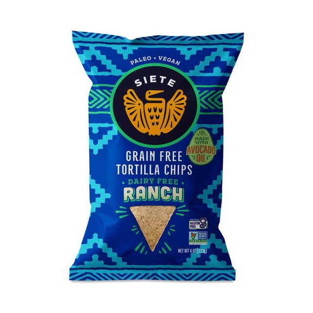 Is it Egg Free? Siete Ranch Tortilla Chips