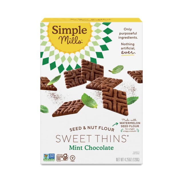 Is it Egg Free? Simple Mills Seed & Nut Flour Mint Chocolate Sweet Thins