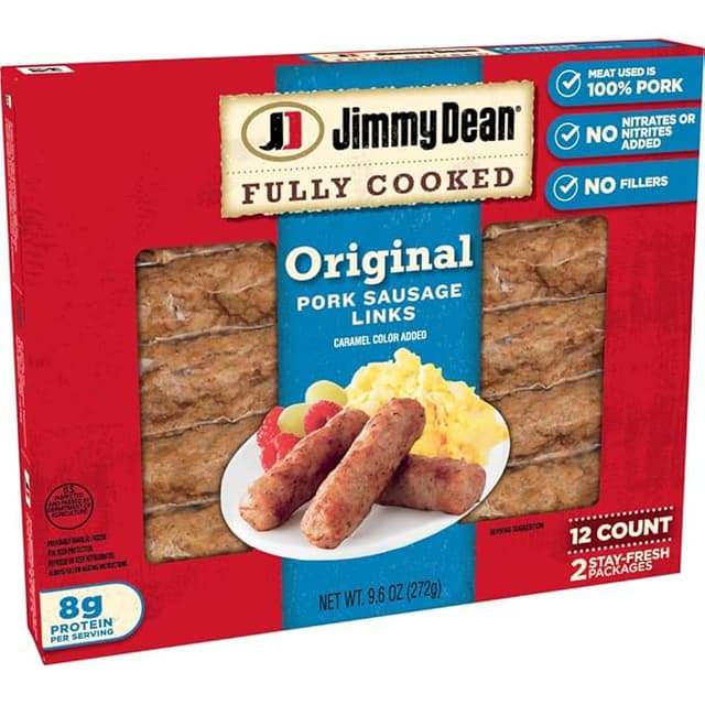 Is it Soy Free? Jimmy Dean Fully Cooked Original Pork Sausage Links