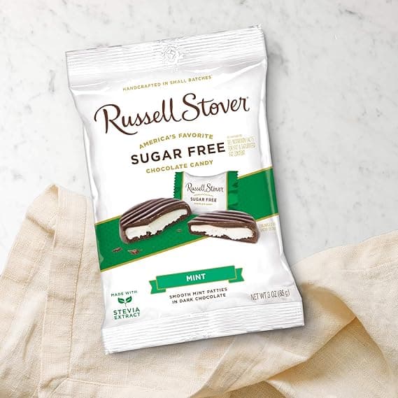 Is it Dairy Free? Russell Stover Chocolate Mint Patties Covered In Chocolate Candy