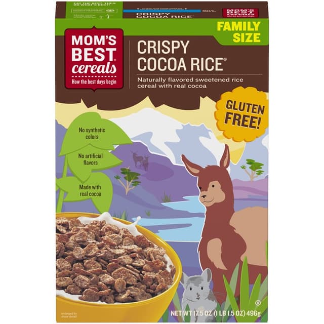 Is it Dairy Free? Mom's Best Crispy Cocoa Rice Cereal