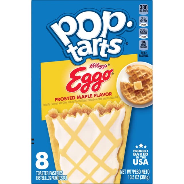 Is it Shellfish Free? Kellogg's Pop-tarts Eggo Frosted Maple Flavor