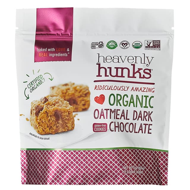 Is it Egg Free? Heavenly Hunks Ridiculously Amazing Organic Oatmeal Dark Chocolate