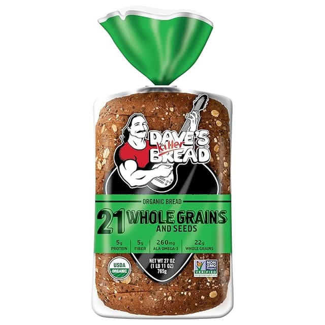 Is it Gluten Free? Dave's Killer Bread 21 Whole Grains And Seeds Organic Bread