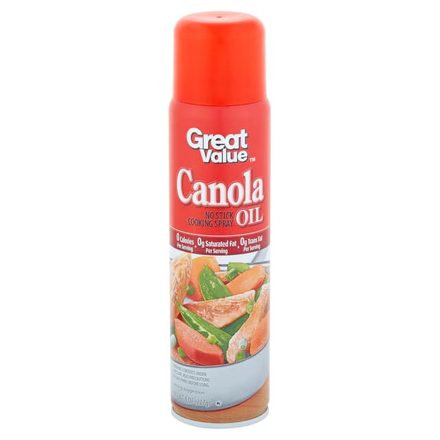 Is it Gluten Free? Great Value Canola Oil Non-stick Cooking Spray