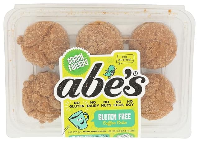 Is it Egg Free? Abe's Mom's Coffee Cake Gluten Free Vegan Muffins