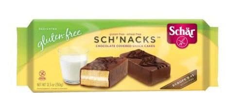 Is it Dairy Free? Schar Gluten Free Sch'nacks, Chocolate Snack Cakes