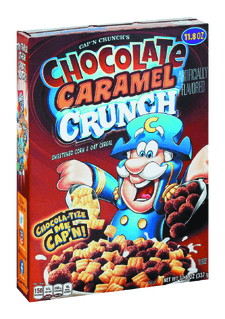 Is it Shellfish Free? Cap'n Crunch's Chocolate Caramel Crunch Sweetened Corn & Oat Cereal