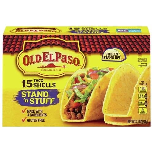 Is it Dairy Free? Old El Paso Stand 'n Stuff Taco Shells