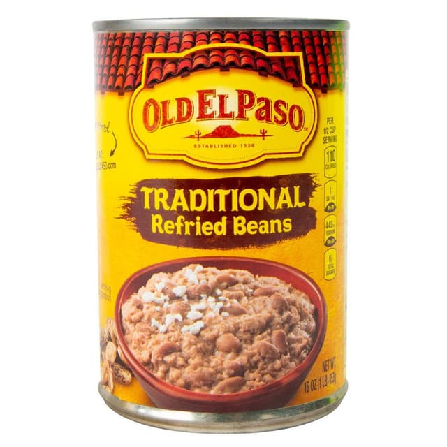 Is it Shellfish Free? Old El Paso Beans Refried Traditional