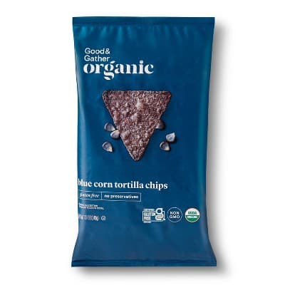 Is it Shellfish Free? Organic Blue Corn Tortilla Chips - Good & Gather™