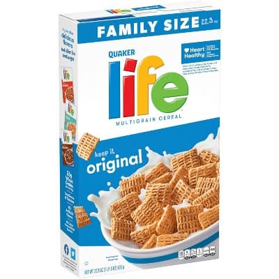 Is it Egg Free? Quaker Life Original Multigrain Cereal