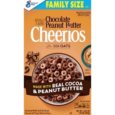 Is it Dairy Free? Cheerios Chocolate Peanut Butter Cereal - General Mills